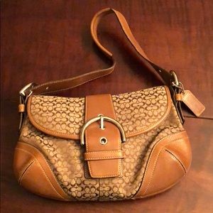 Coach Signature Soho Buckle Bag
